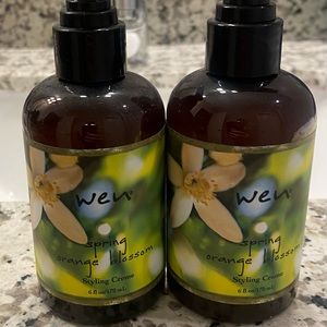 Wen Styling gel duo in Orange Blossom scent 6 oz. each